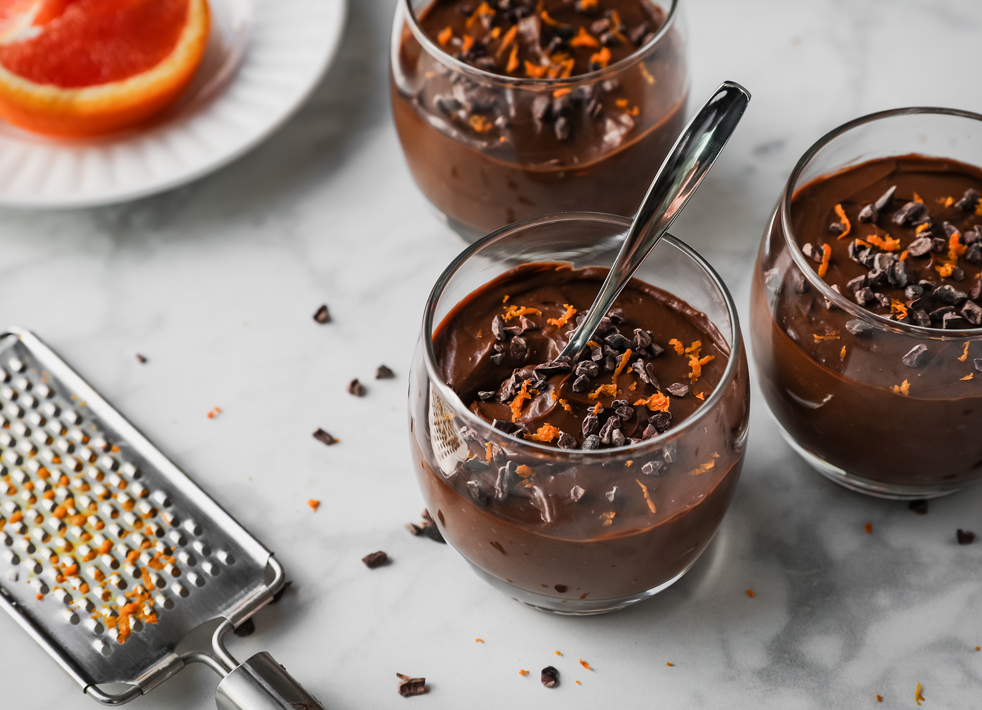 Schokoladen Orangen Pudding — Rezepte Suchen